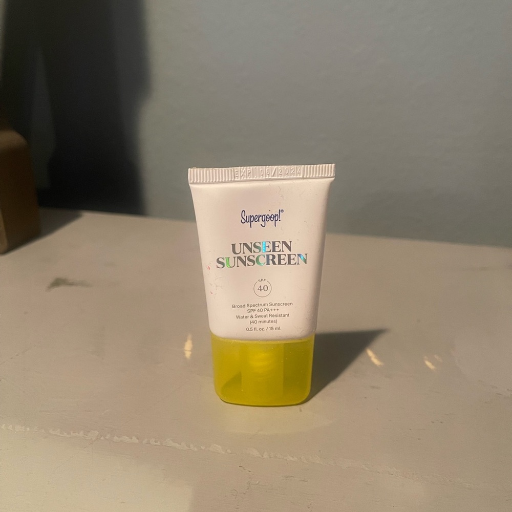 Supergoop Unseen sunscreen. New. Mini.